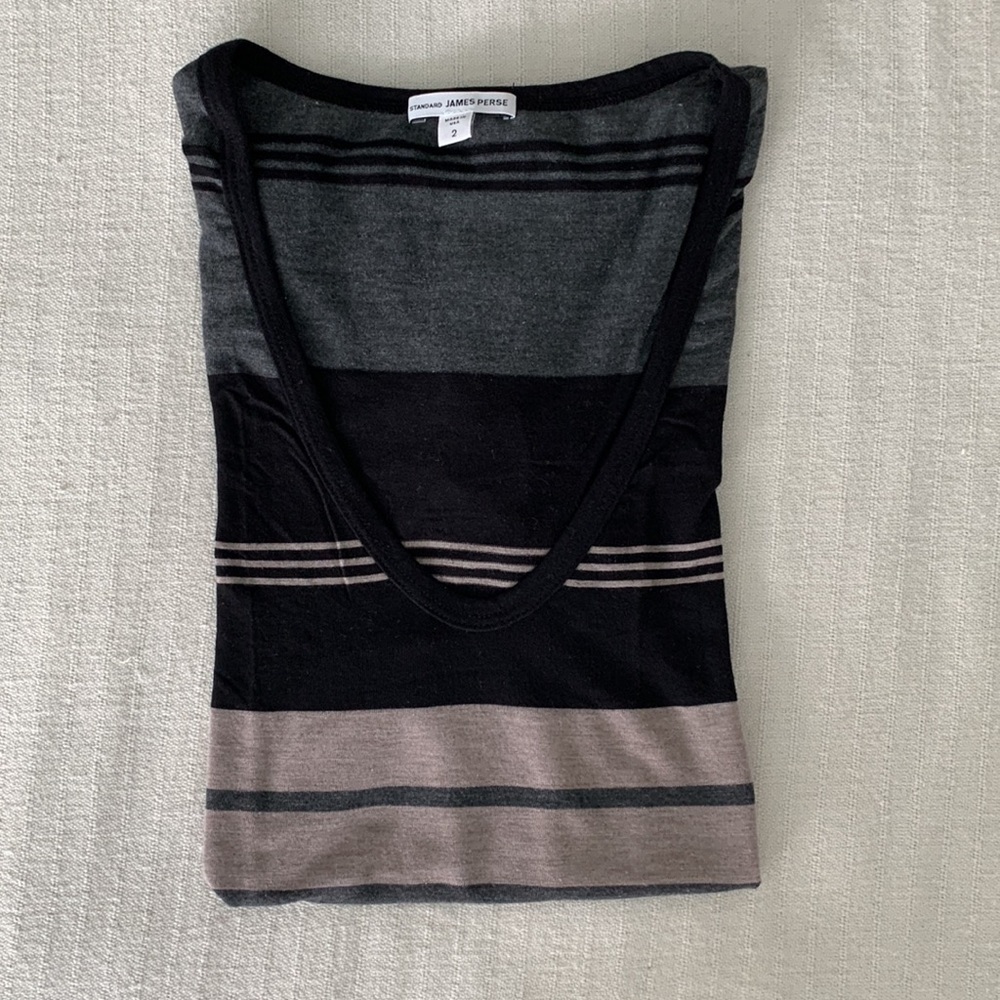 James Perse - Stripped T-Shirt